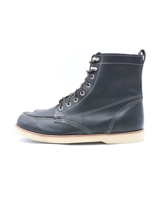SEBAGO x The Brothers Bray Men\'s 9.5 M Docksides Moc Chukka Black Leather Boots